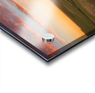 Mont Saint Michel France | Dramatic Sunset and Scenic Waterways Impression Acrylique