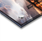 Golden hour at Manhattan Bridge Impression Acrylique