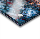 Urban Geometry | Hong Kong Night Photo Impression Acrylique