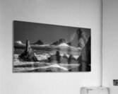 Power of Nature Asturias Black and White Acrylic Print