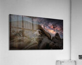 Milky Way Over Arch Rock | Joshua Tree Impression acrylique