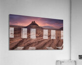 Sunset at Factory Butte | Utah Desert Scenery Wall Art Acrylic Print