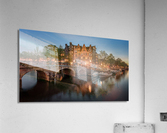 Lights on Amsterdam Impression acrylique