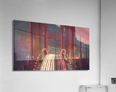 Traffic Golden Gate Bridge Impression acrylique