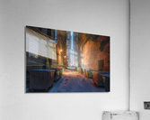 Gritty Cityscape | Chicago Wall Art Acrylic Print