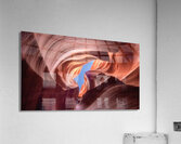 Swirling Sandstone | Canyon Landscape Acrylic Print