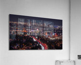 City of Lights | Los Angeles Night Photo Impression acrylique