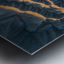 Badlands Utah | Sunrise Aerial Photography Metal print