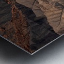 Factory Butte Utah | Erosion and Texture in Desert Landscape Impression metal