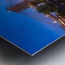 Brooklyn and Manhattan Bridges | New York City Panorama Wall Art Metal print