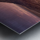 Sunset at Factory Butte | Utah Desert Scenery Wall Art Metal print