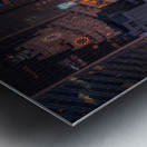 Timeless New York | Aerial View of Times Square from Empire State Building Impression metal