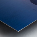 Red & Blue Golden Gate Bridge Metal print