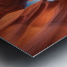 Last Light Upper Antelope Canyon Metal print