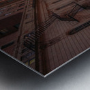 The Loop Chicago Metal print