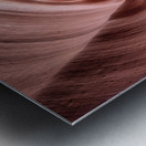 Swirling Sandstone | Canyon Landscape Metal print