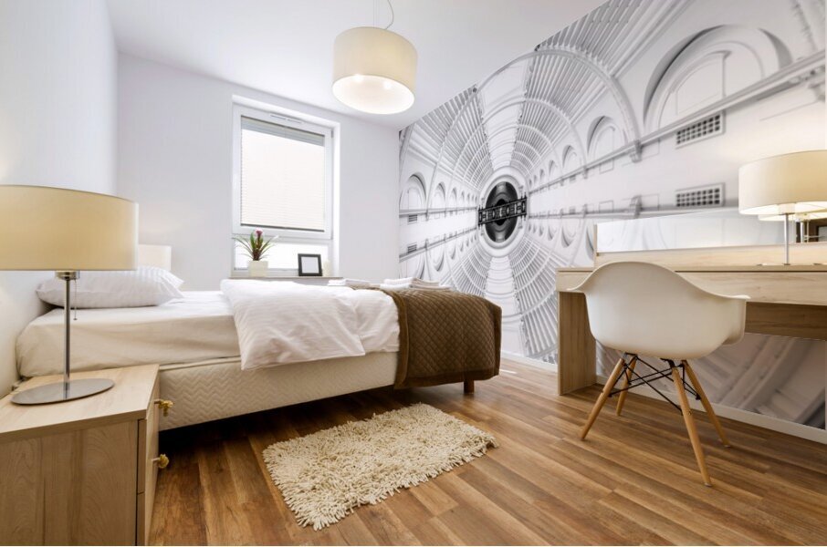 Symmetry and Light | V&A Museum London Reflected Ceiling Print Mural print