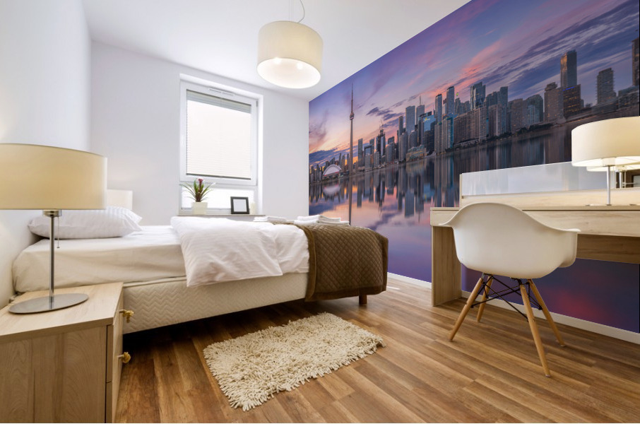 Toronto Skyline Mural print