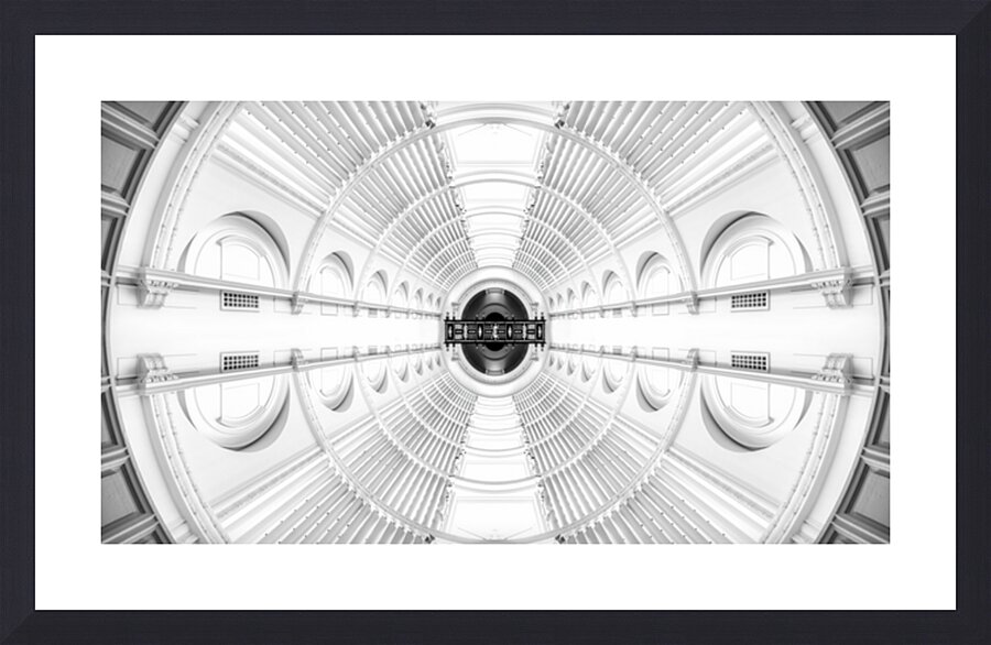 Symmetry and Light | V&A Museum London Reflected Ceiling Print Picture Frame print