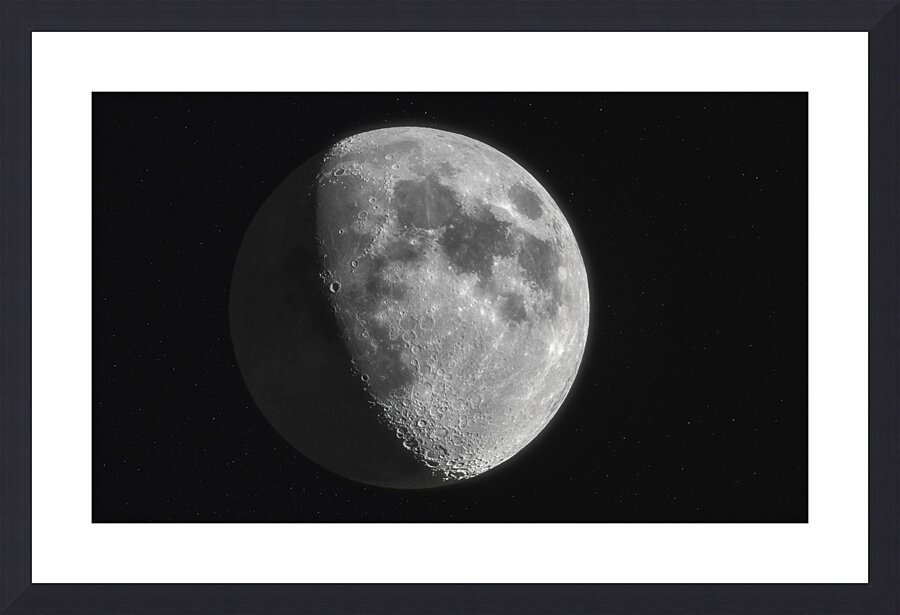 The Moon Picture Frame print