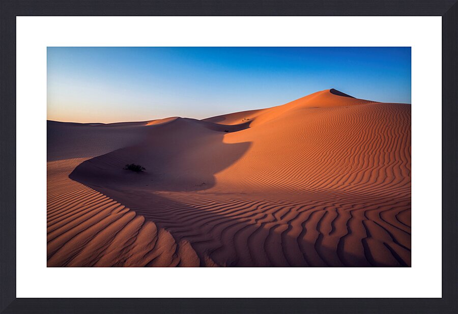 Abu Dhabi Desert Impression et Cadre photo