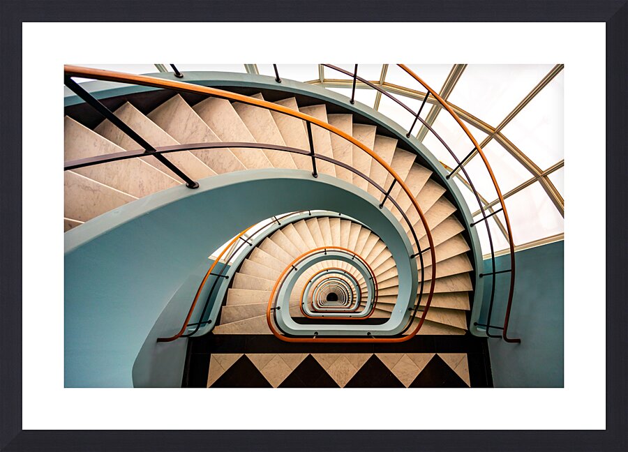 Pastel Stairs Impression et Cadre photo