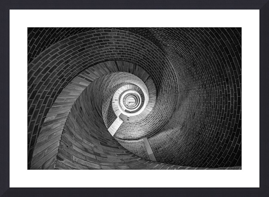 Old Stairs Picture Frame print