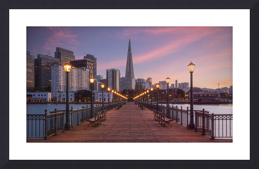 Pier Nr 7 San Francisco Picture Frame print