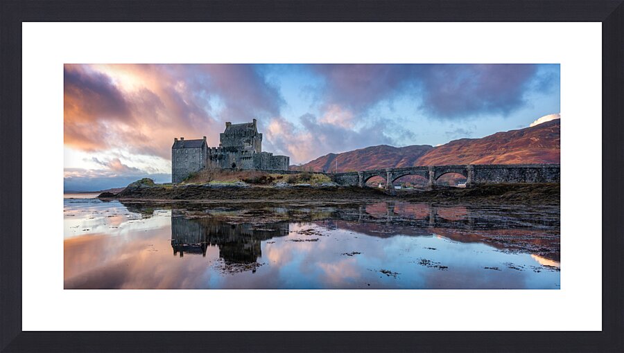 Eilean Donan Castle Scotland Picture Frame print