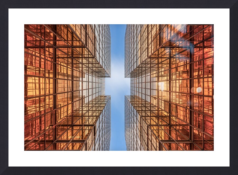 Gold Digger | Hong Kong Architecture Picture Frame print