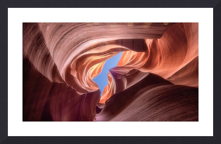 Swirling Sandstone | Canyon Landscape Picture Frame print