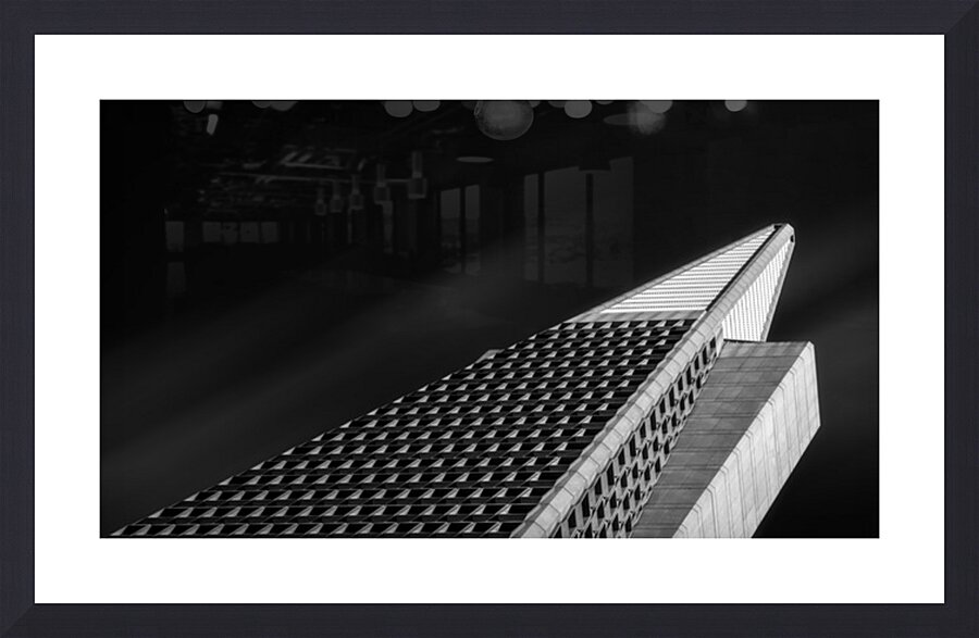 Transamerica Pyramid | San Francisco Black and White Picture Frame print