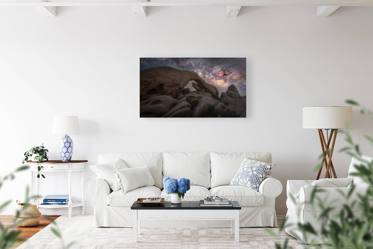 Milky Way Over Arch Rock | Joshua Tree Reproduction