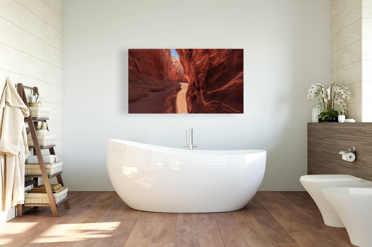 Winding Canyon Passage | Leprechaun Canyon Landscape Print Reproduction