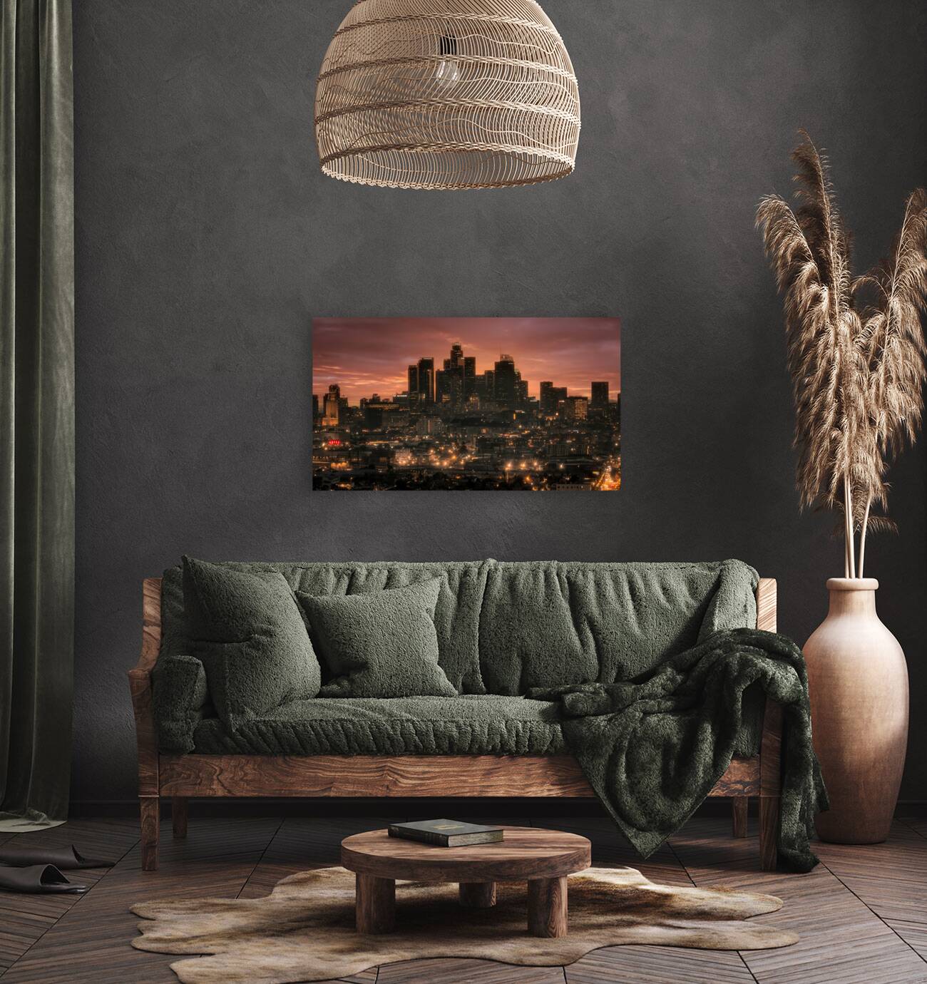 D.T.L.A. Skyline | Los Angeles Architecture and Sunset Colors Reproduction