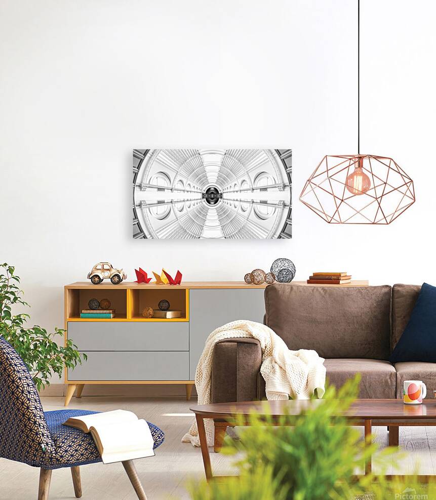 Symmetry and Light | V&A Museum London Reflected Ceiling Print Reproduction