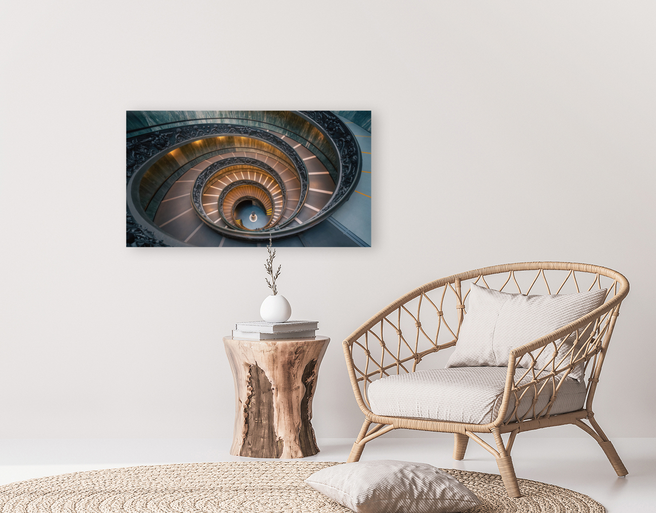 Vatican Spiral Stairs Reproduction