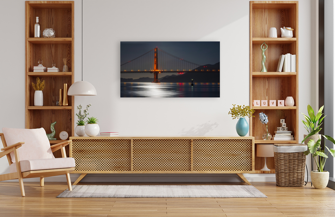 Moon Light Bay Area Reproduction