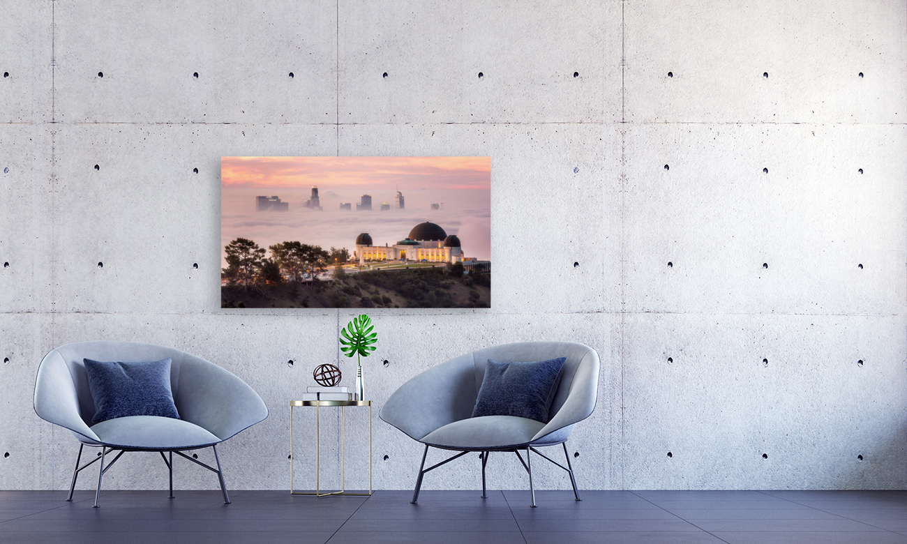 L.A. on Clouds Reproduction