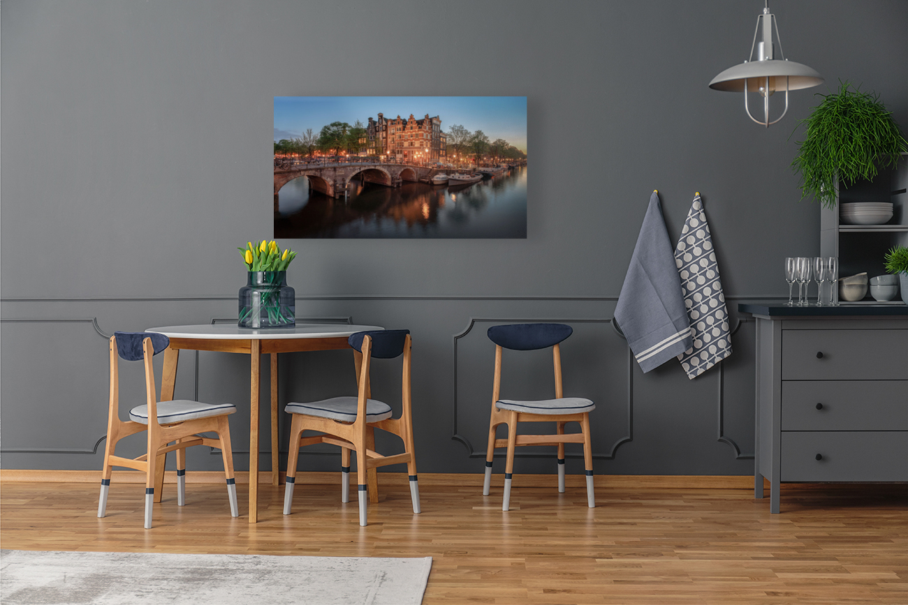 Lights on Amsterdam Reproduction