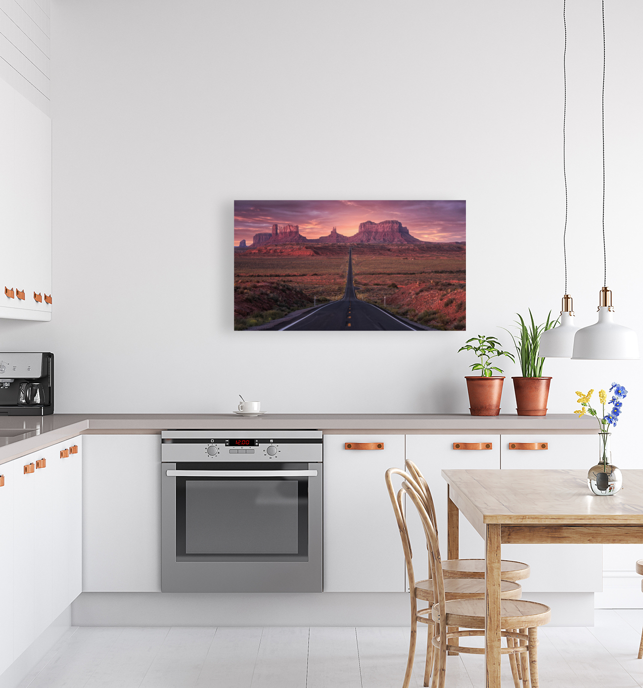 Sunset Over Monument Valley | Landscape Reproduction