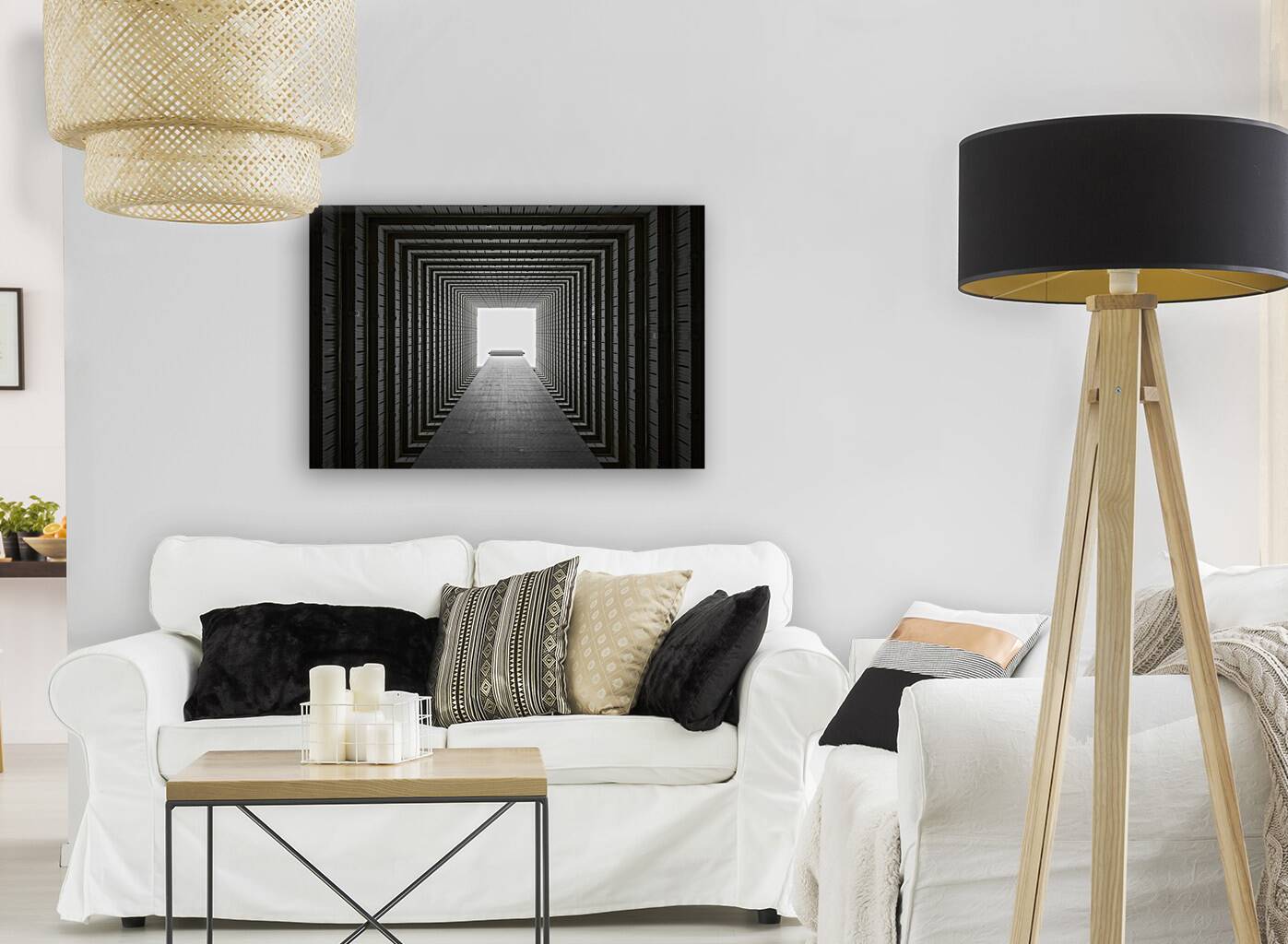 Urban Geometry | Hong Kong Wall Art Reproduction