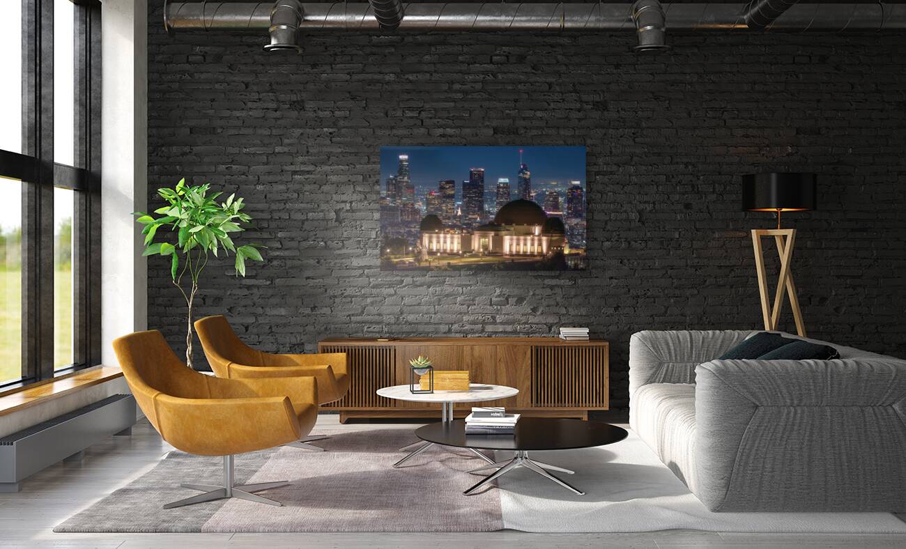 Griffith Observatory | City Lights Wall Art Reproduction