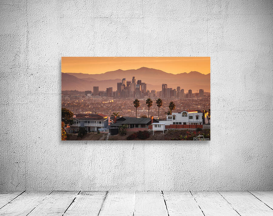 Downtown Los Angeles Morning Light Wall Preview