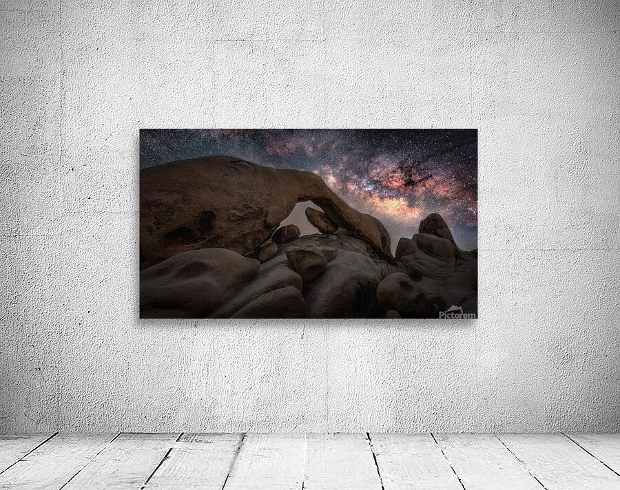 Milky Way Over Arch Rock | Joshua Tree Wall Preview