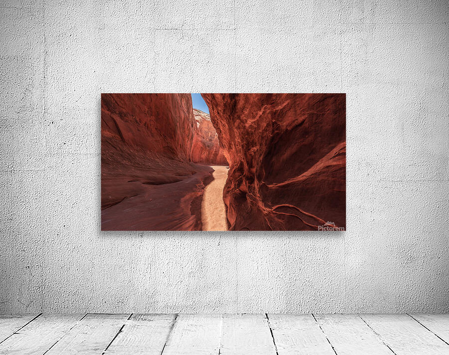 Winding Canyon Passage | Leprechaun Canyon Landscape Print Wall Preview