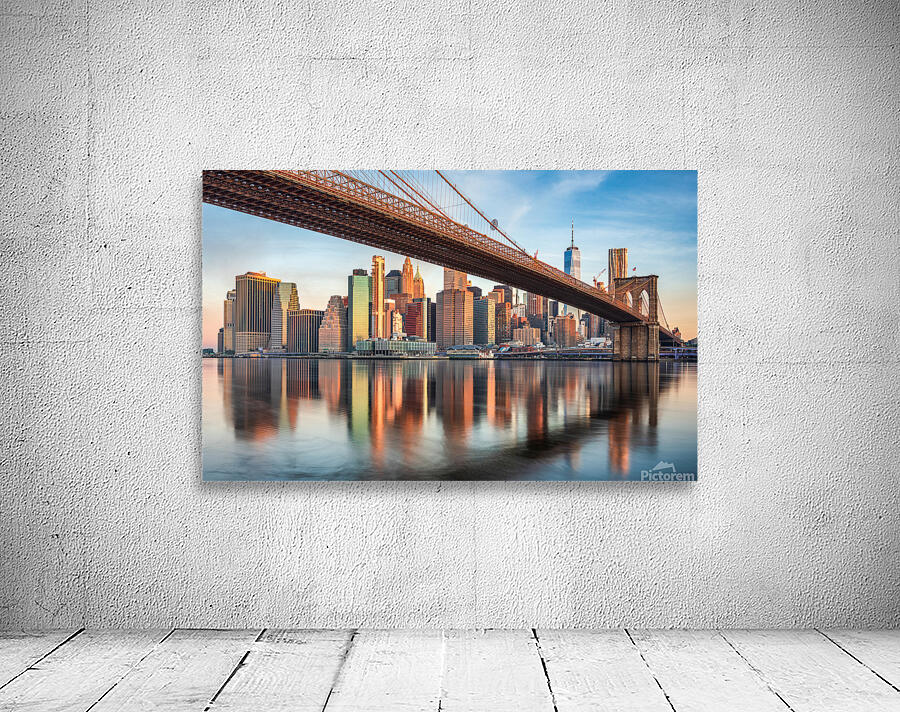Manhattan Skyline  Wall Preview