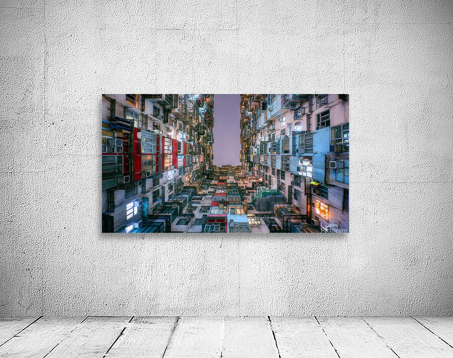 Monster Building Hong Kong Wall Preview