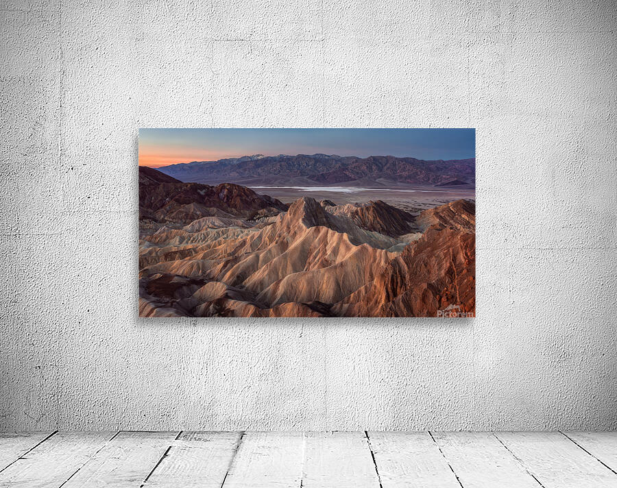 Zabriskie Point Death Valley Wall Preview