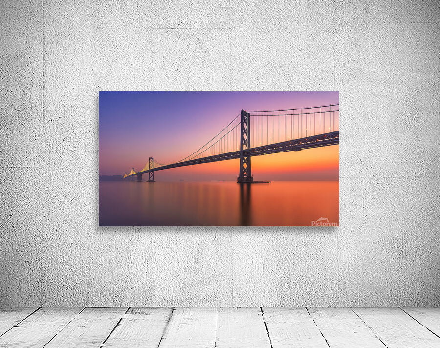 Bay Bridge Sunrise Wall Preview
